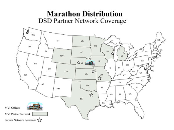 Direct Store Delivery Map